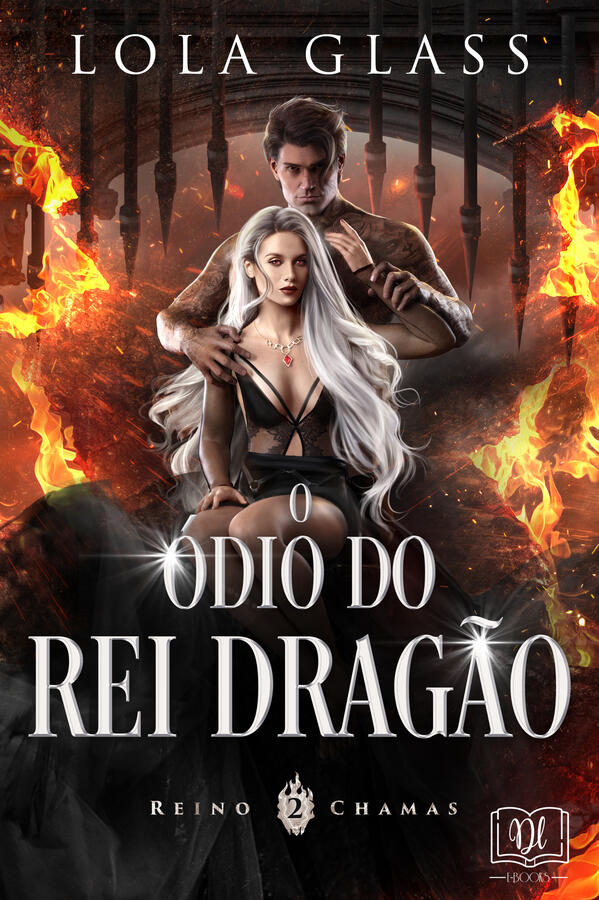 Capa do livro O Ódio do Rei Dragão