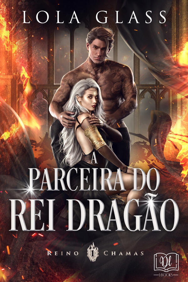 Capa do livro A Parceira do Rei Dragão