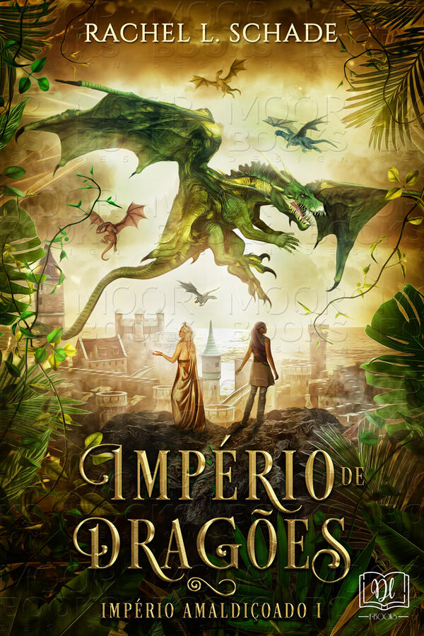 Capa do livro Império de Dragões